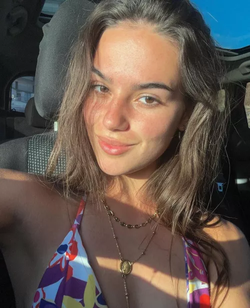 Car selfie