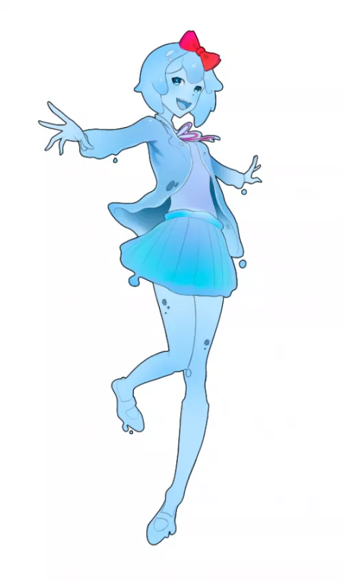 DDLC Sayori Slime (Lewd_Lyra)