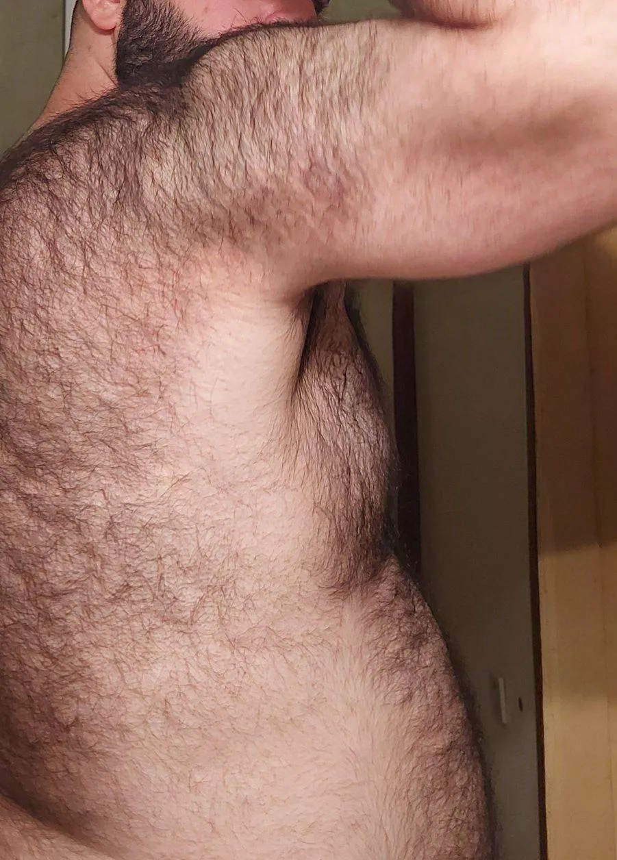 I didn't know it was possible to get hairier but I've been noticing some new grow in some areas