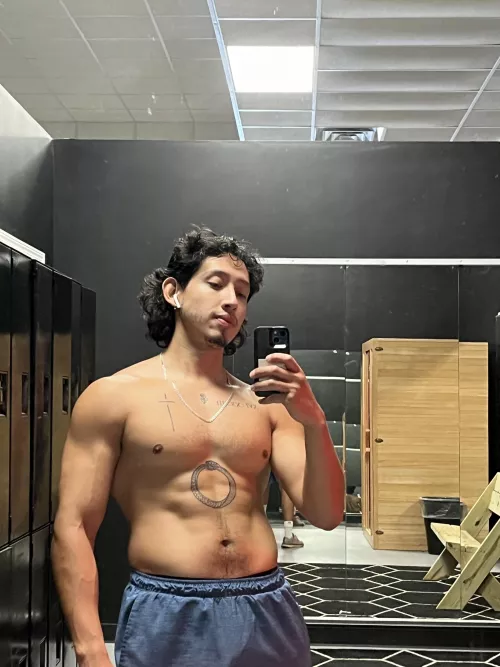 Just a gym selfie