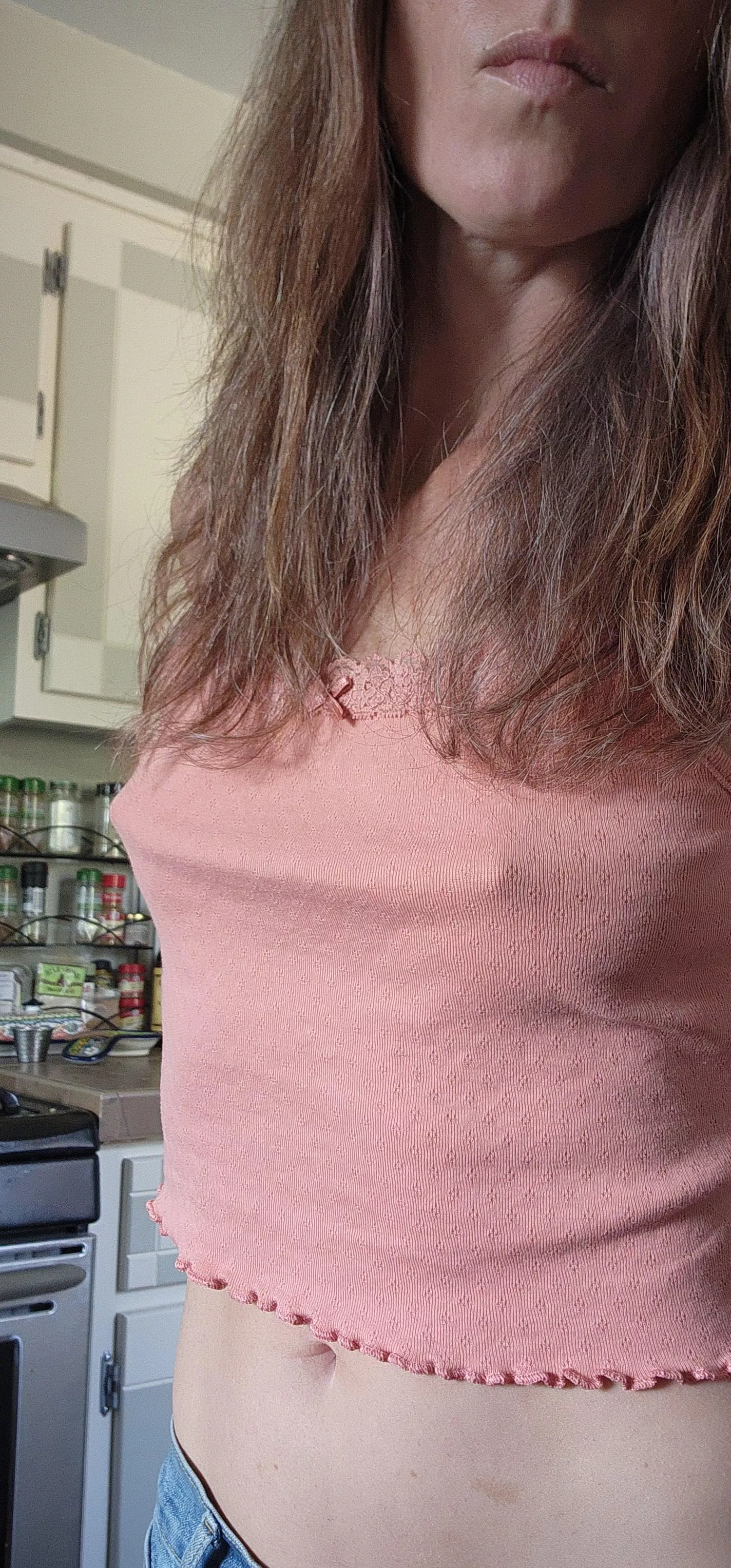 Just me and the spice assortment in the kitchen