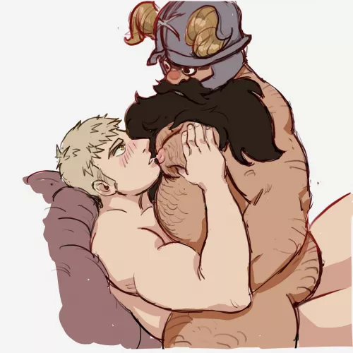 Laios is hungry (by @toxosalvaxe)