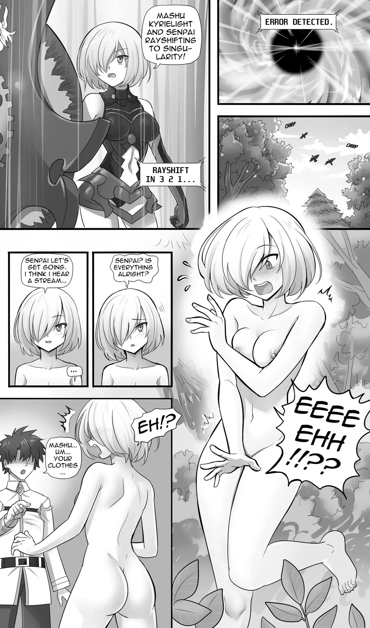 Mashu Kyrielight rayshift mishap