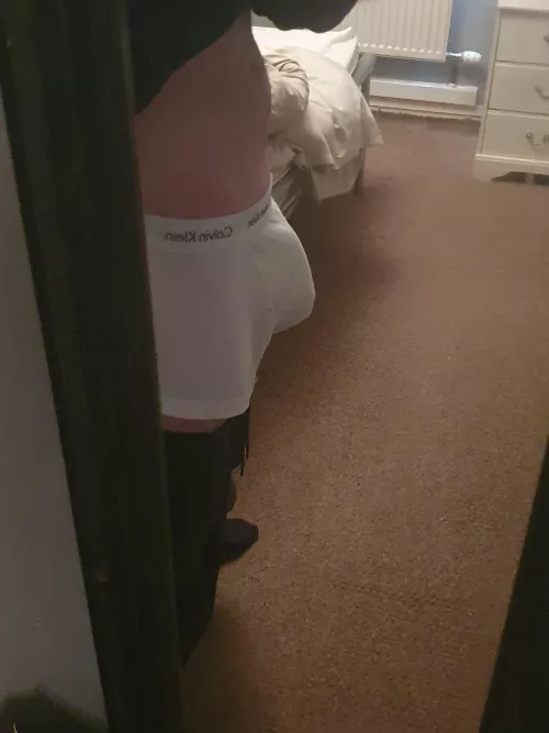 My underwear from the side