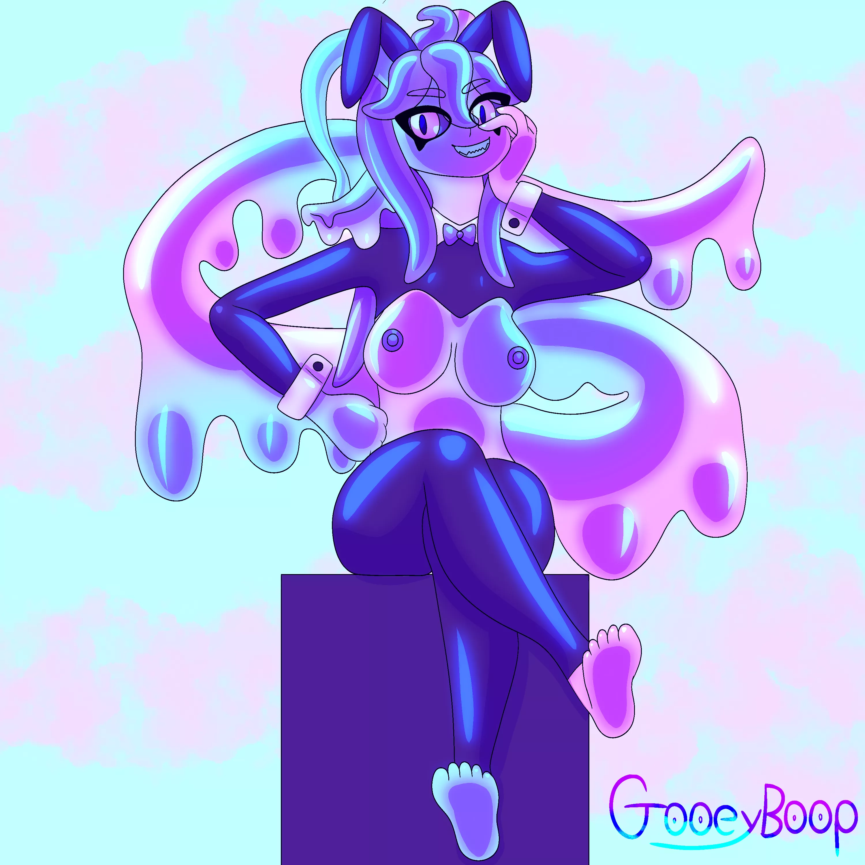 Reverse bunny suit! What outfit should I draw next? (Gooeyboop) (OC)