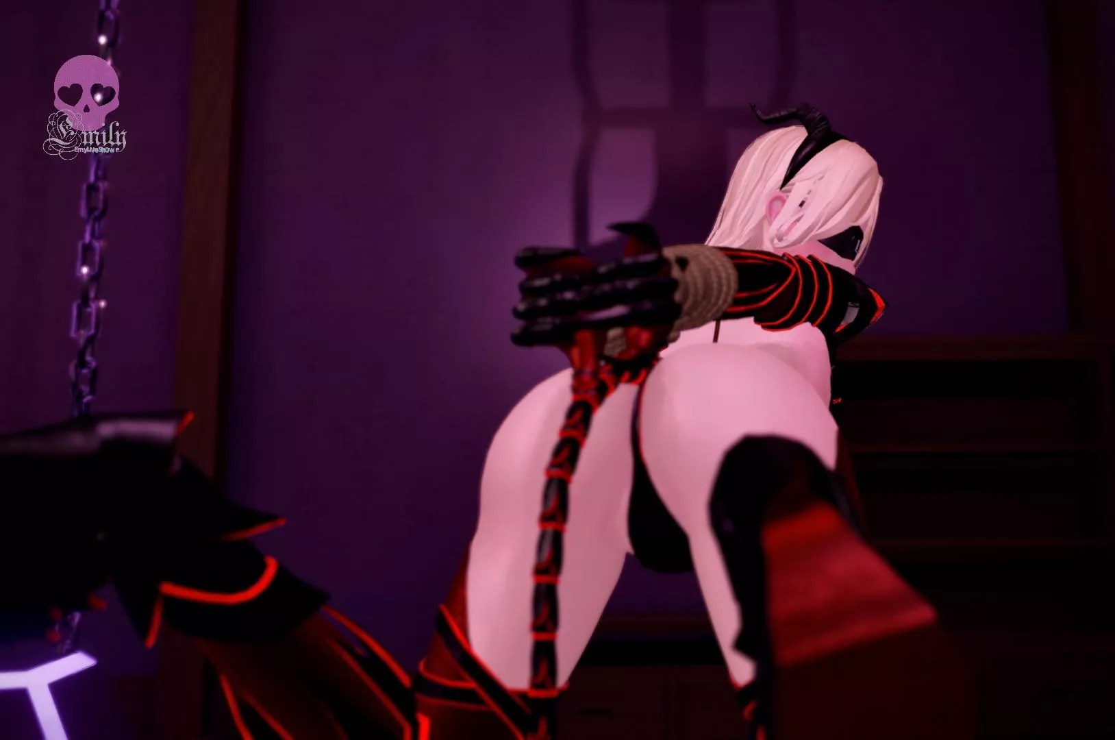 Someone caught demon, this is your chance to punish her https://chaturbate.com/in/emyliveshow