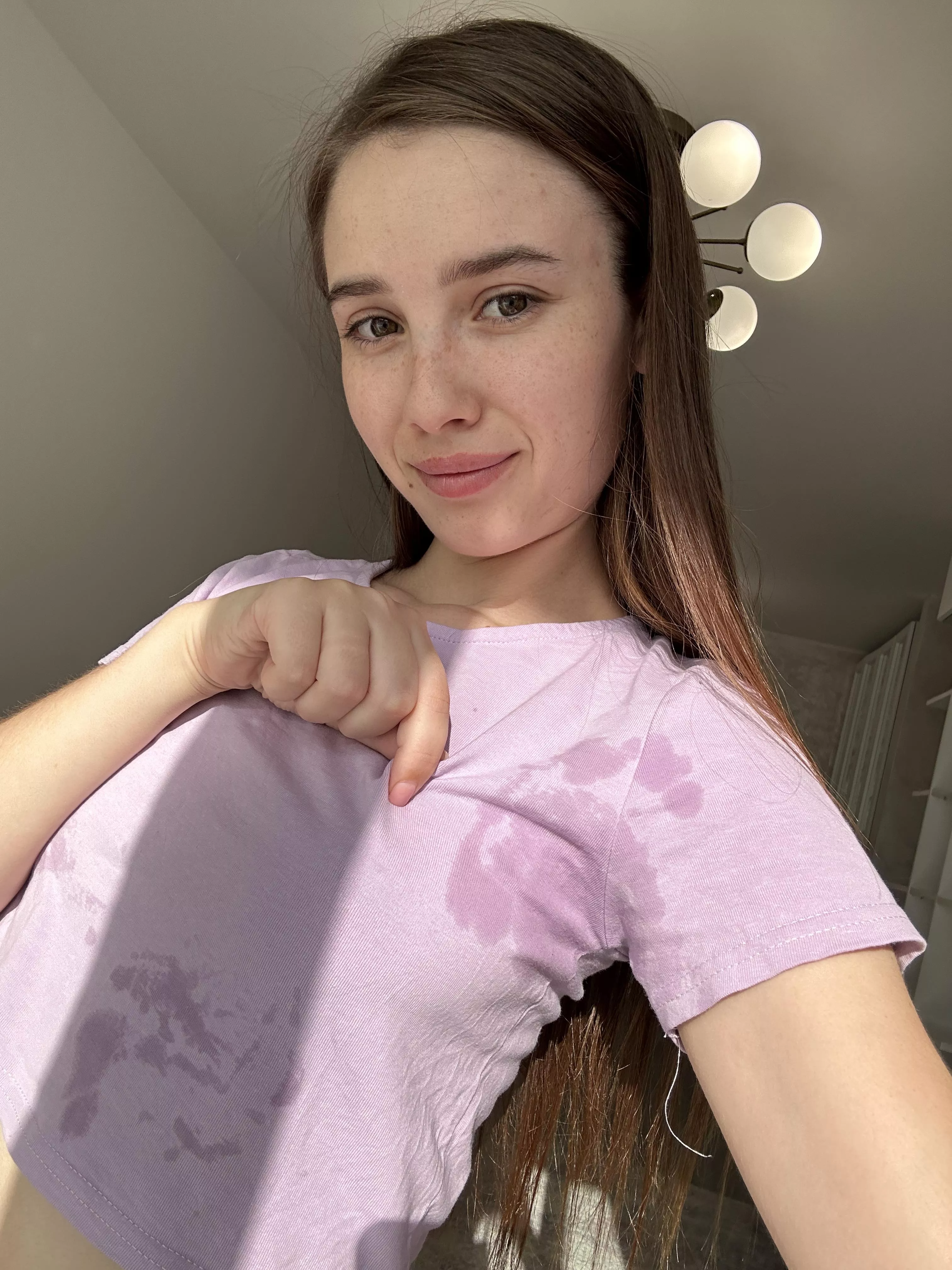 Such a shame that all of my sweat is being wasted in this top