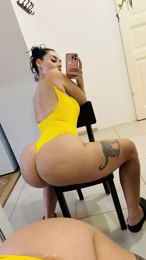 Thoughts on this yellow one piece?
