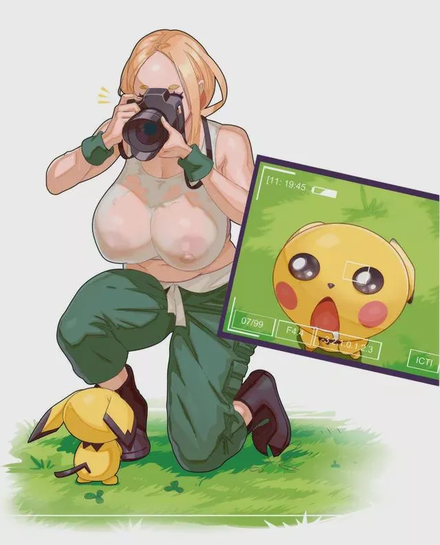 viola's booby trap for pic [pokemon] (materclaws)