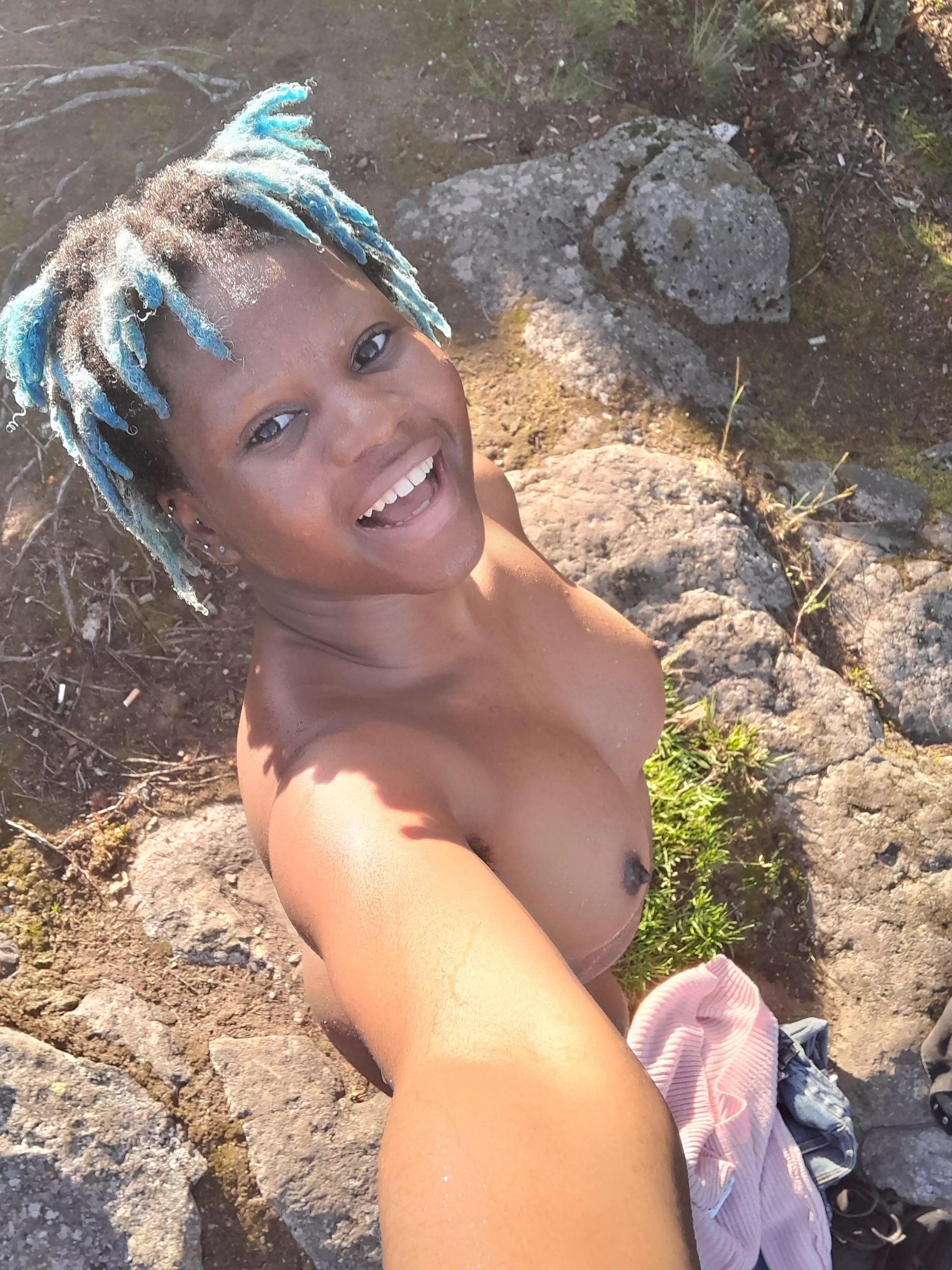 Being in nature makes me happy.