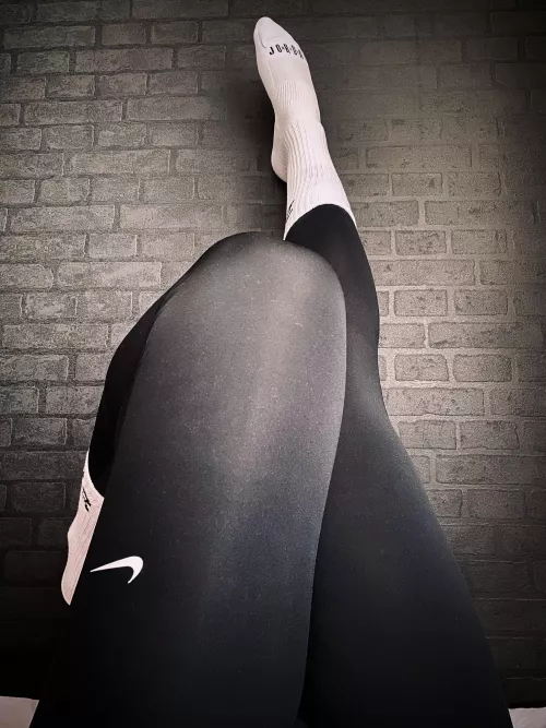 I love looking down at my legs! 😊