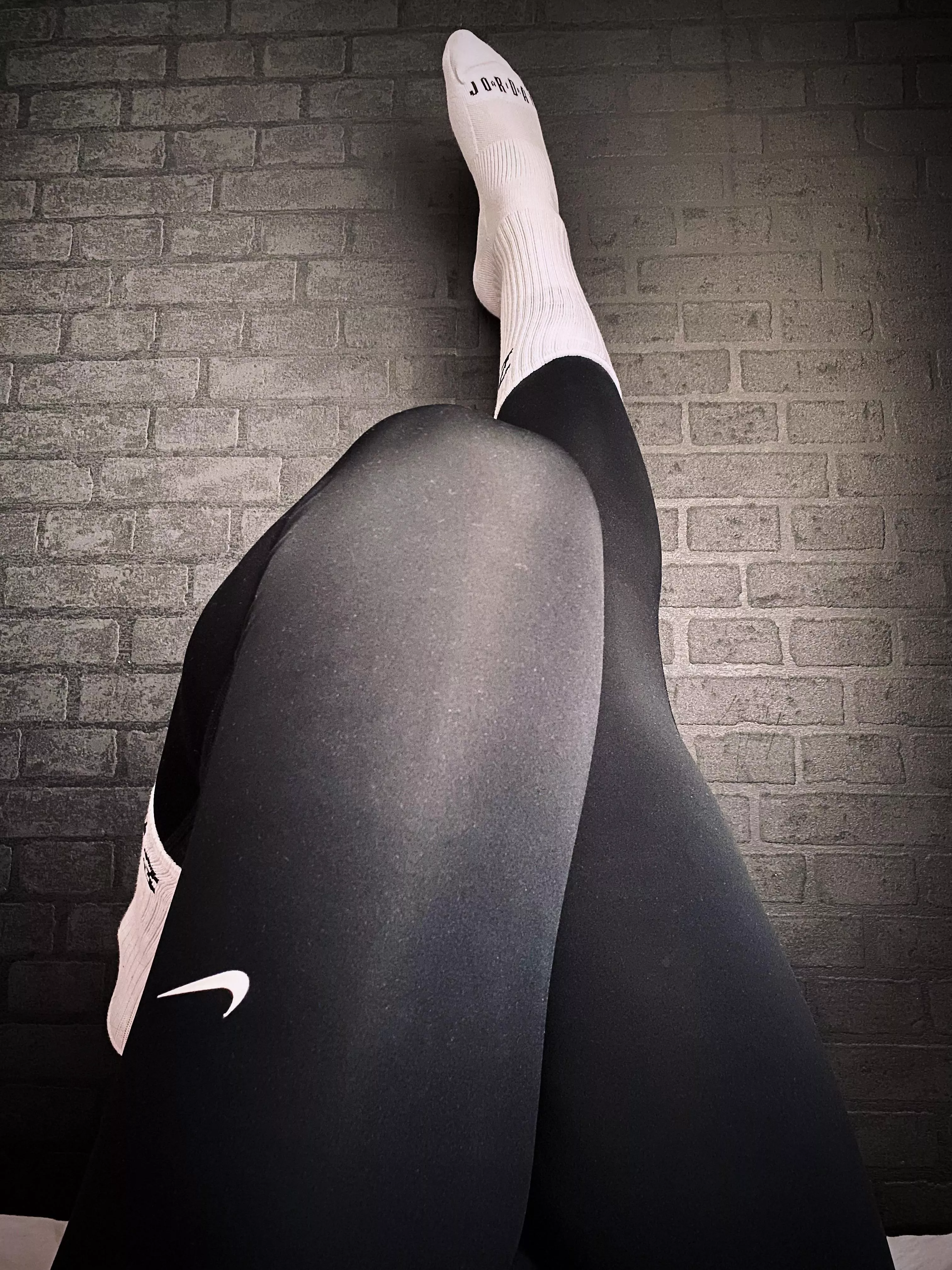 I love looking down at my legs! 😊