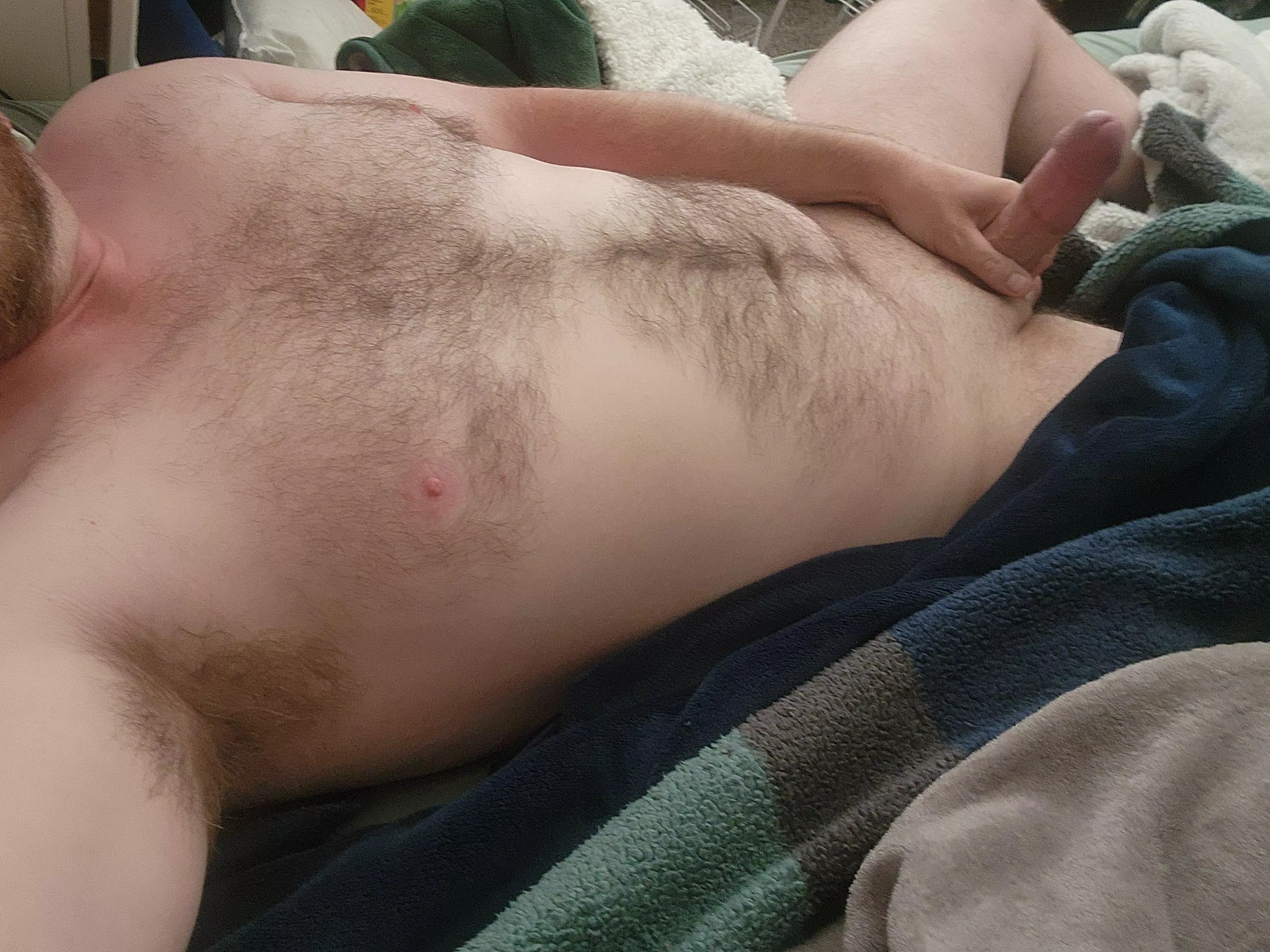 I love when my chest is your pillow