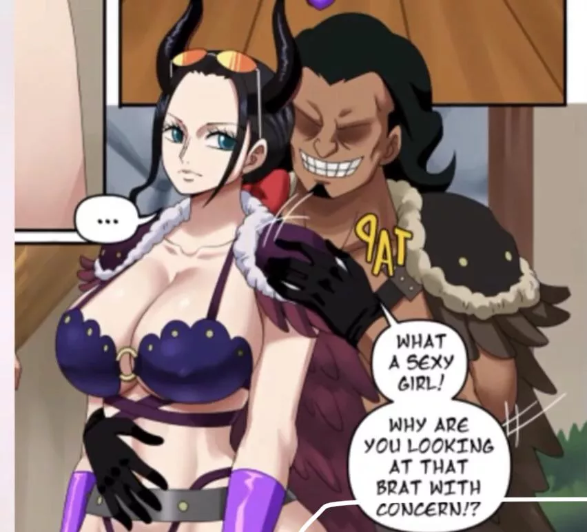 LF Color source: What a sexy girl …! Why are you looking at that brat with concern? 1girl 1boy