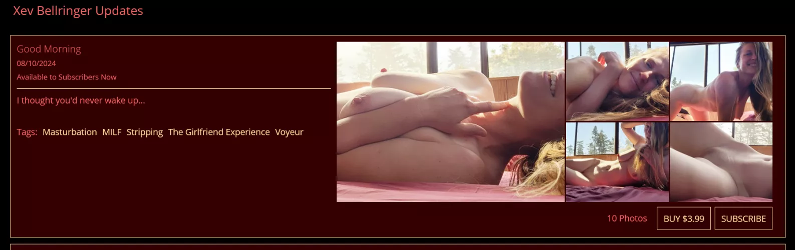 Thought you may be intersted