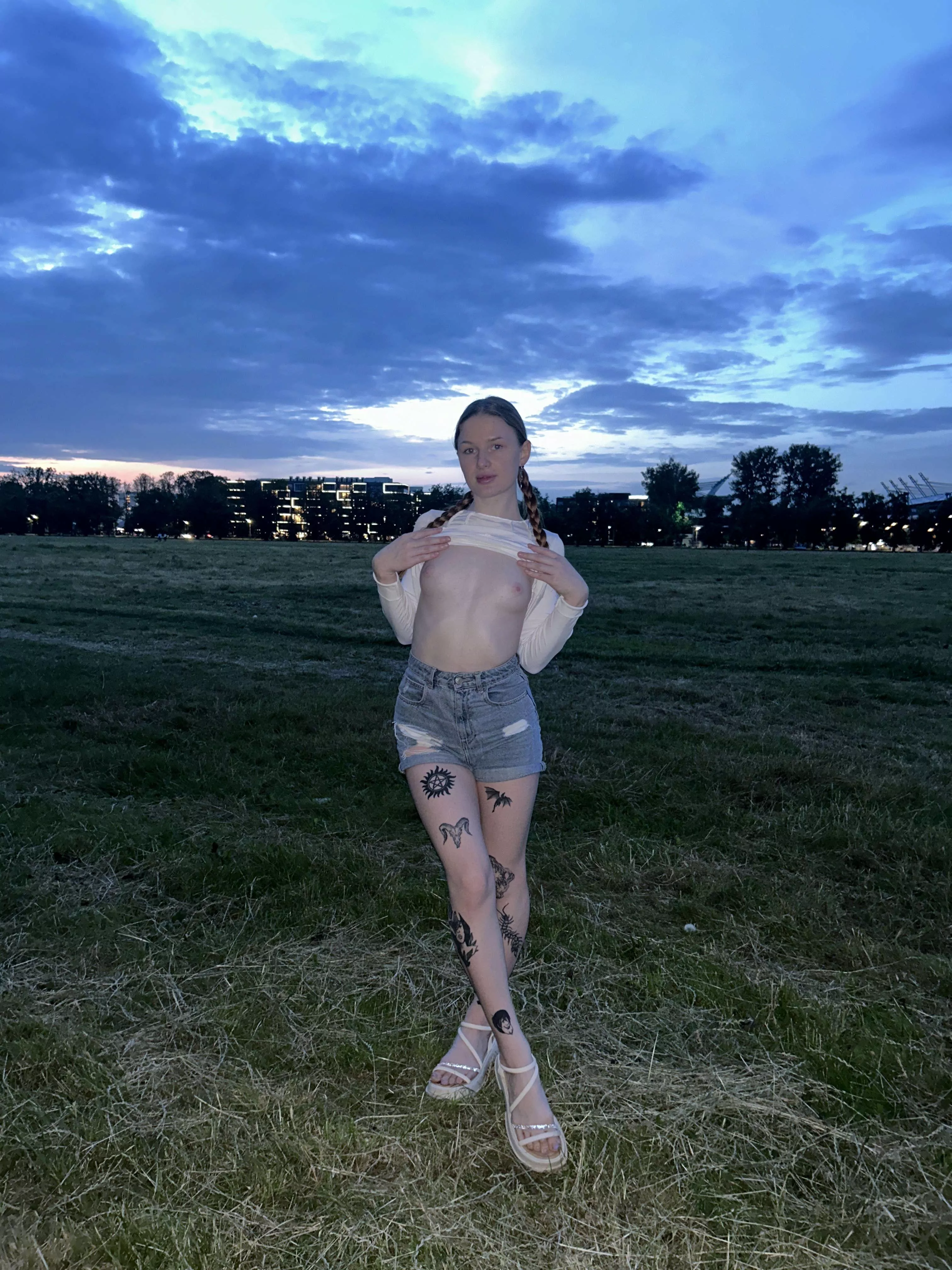 When village girls get excited