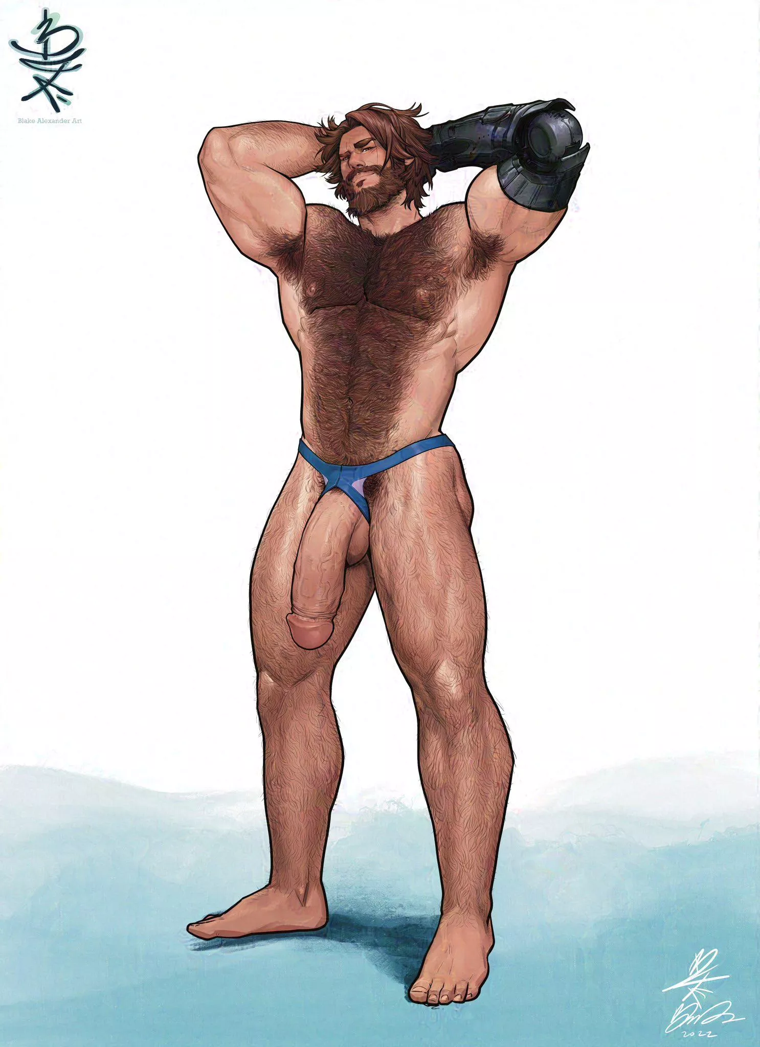 Cole Cassidy in all his glory (By BLAlexanderArt) 