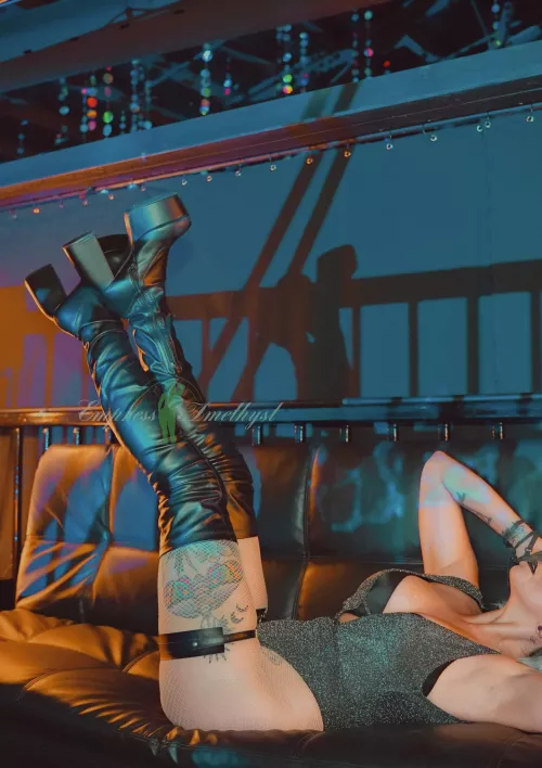 Gogo boots for dancing and worship