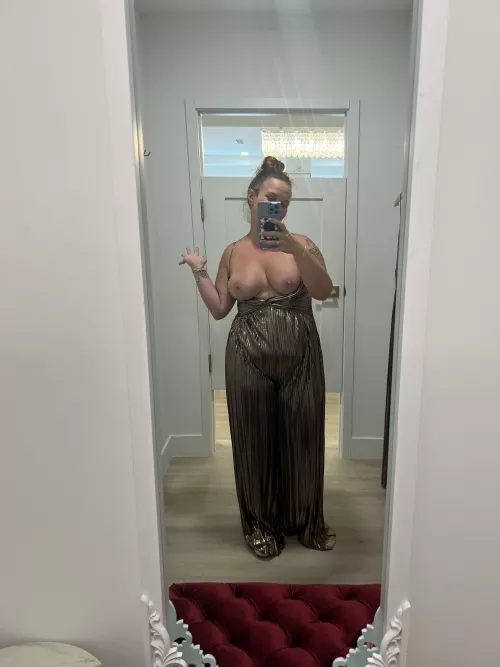 Too long at the bottom and just right at the top ;)