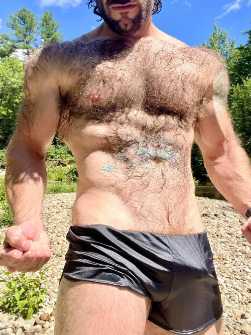 Waiting for you down by the river… 😉 