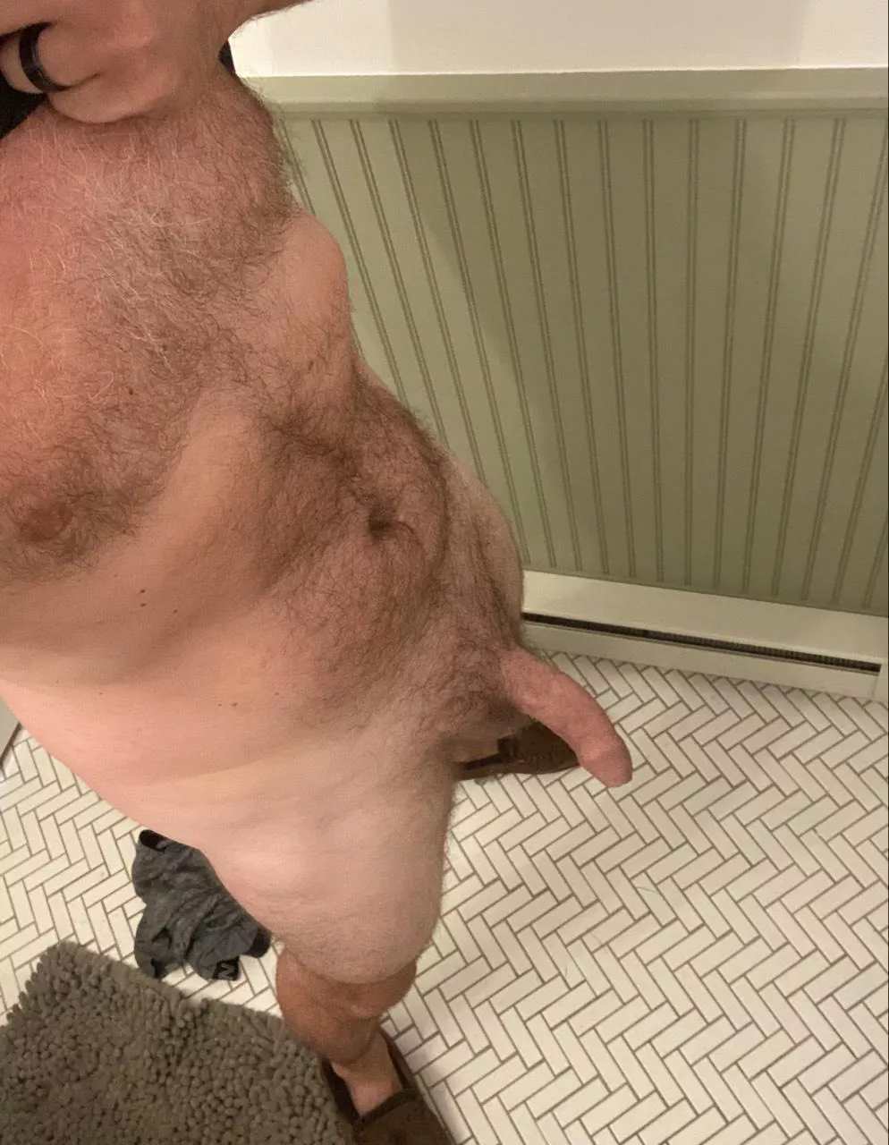 We should stay naked today 