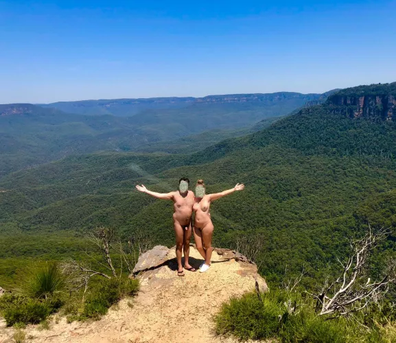 When the views are this good it’s hard not to strip off and feel the elements on your skin!