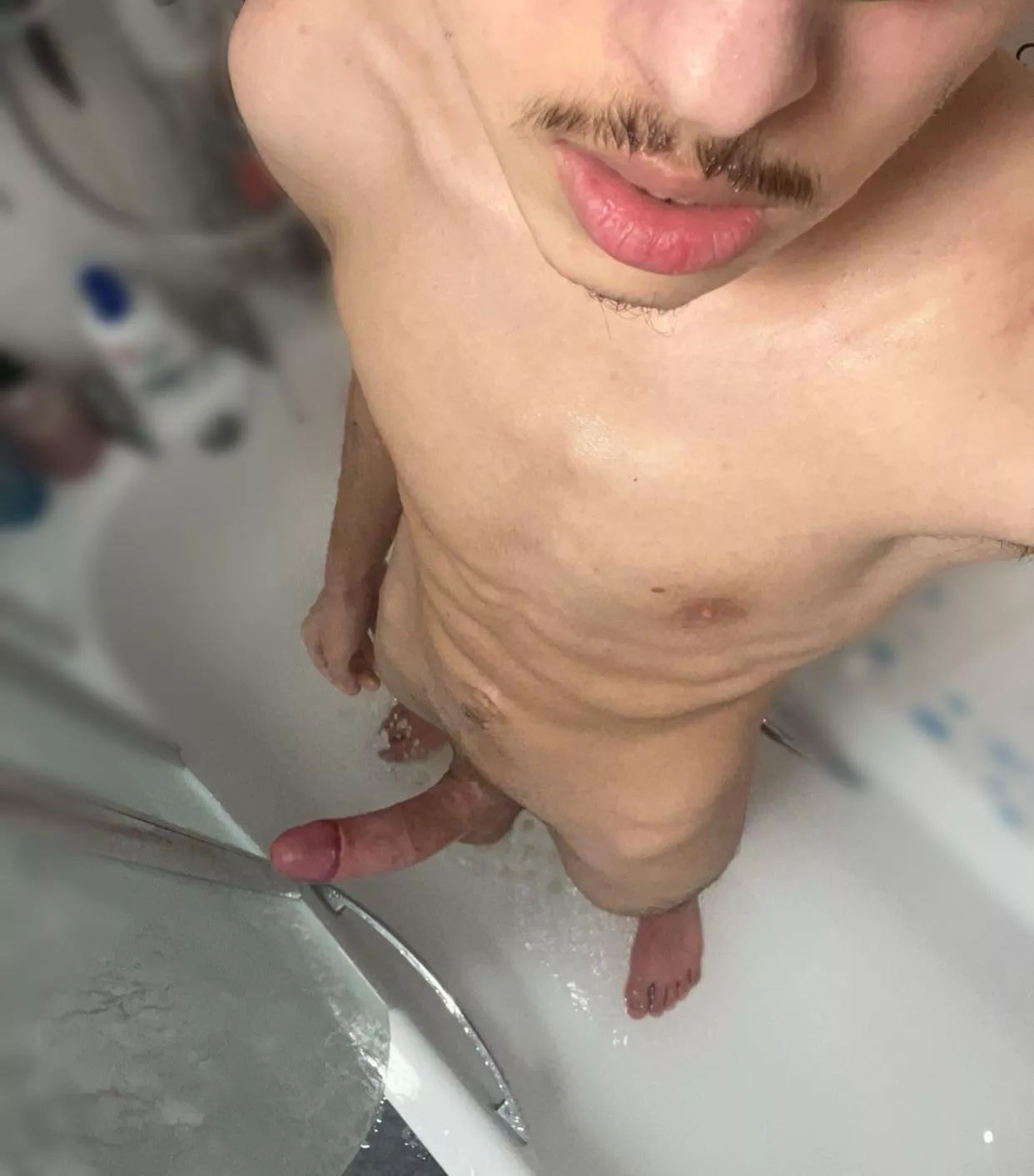 Your roomate knows you dream about his cock and he sends you this, what are you doing next?