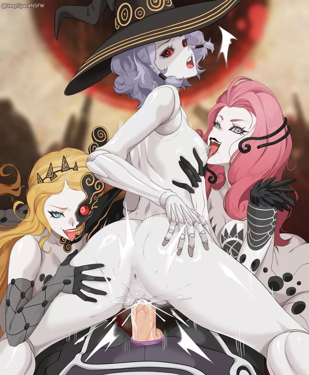 3 sexy sluts (deepspace)