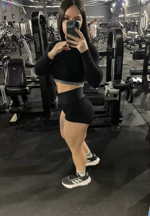 After a long training session..