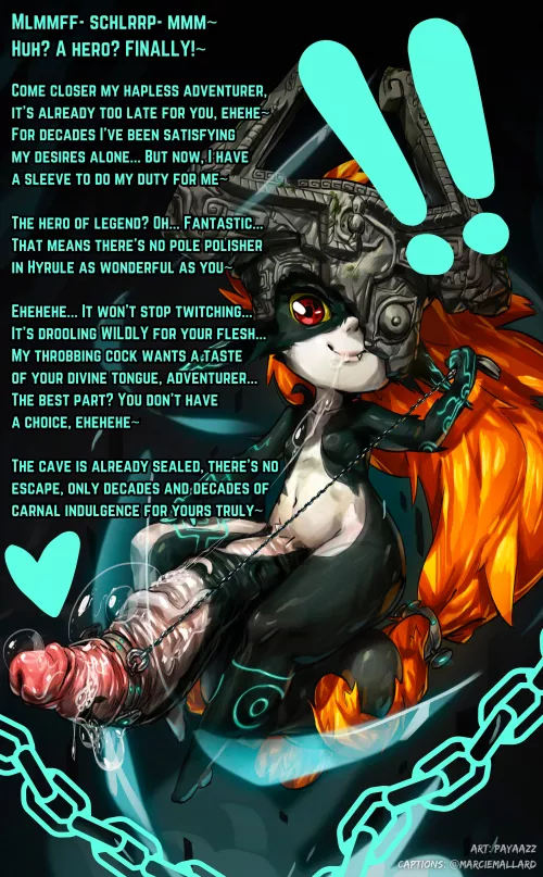 Cum slave of the cave~ [Futanari] [Shortstack] [Autofellatio] [Saliva] [Noncon] [Slave] [Trapped] [Credits in Caption]