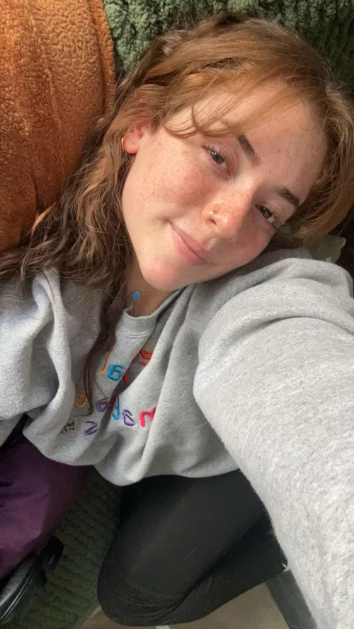 Doesn’t get better than a red head with freckles? [IRTR]