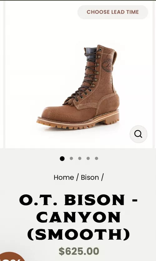 First set of big boy boots