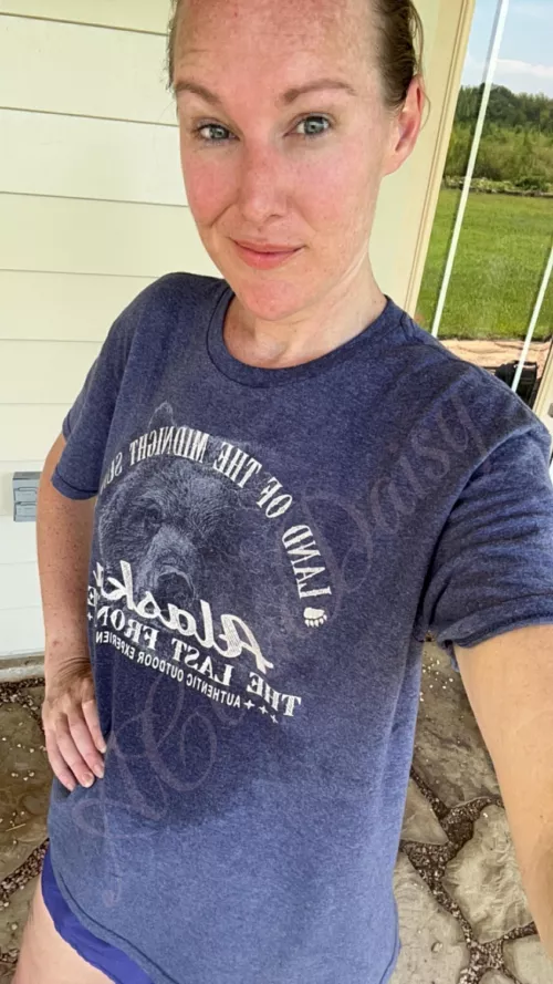 Getting my sweat on in the yard today. What are you doing to be useful?