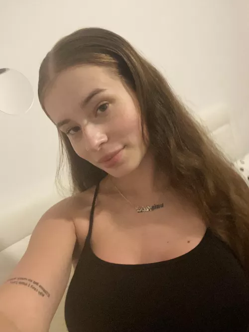 Going to bed in black🖤