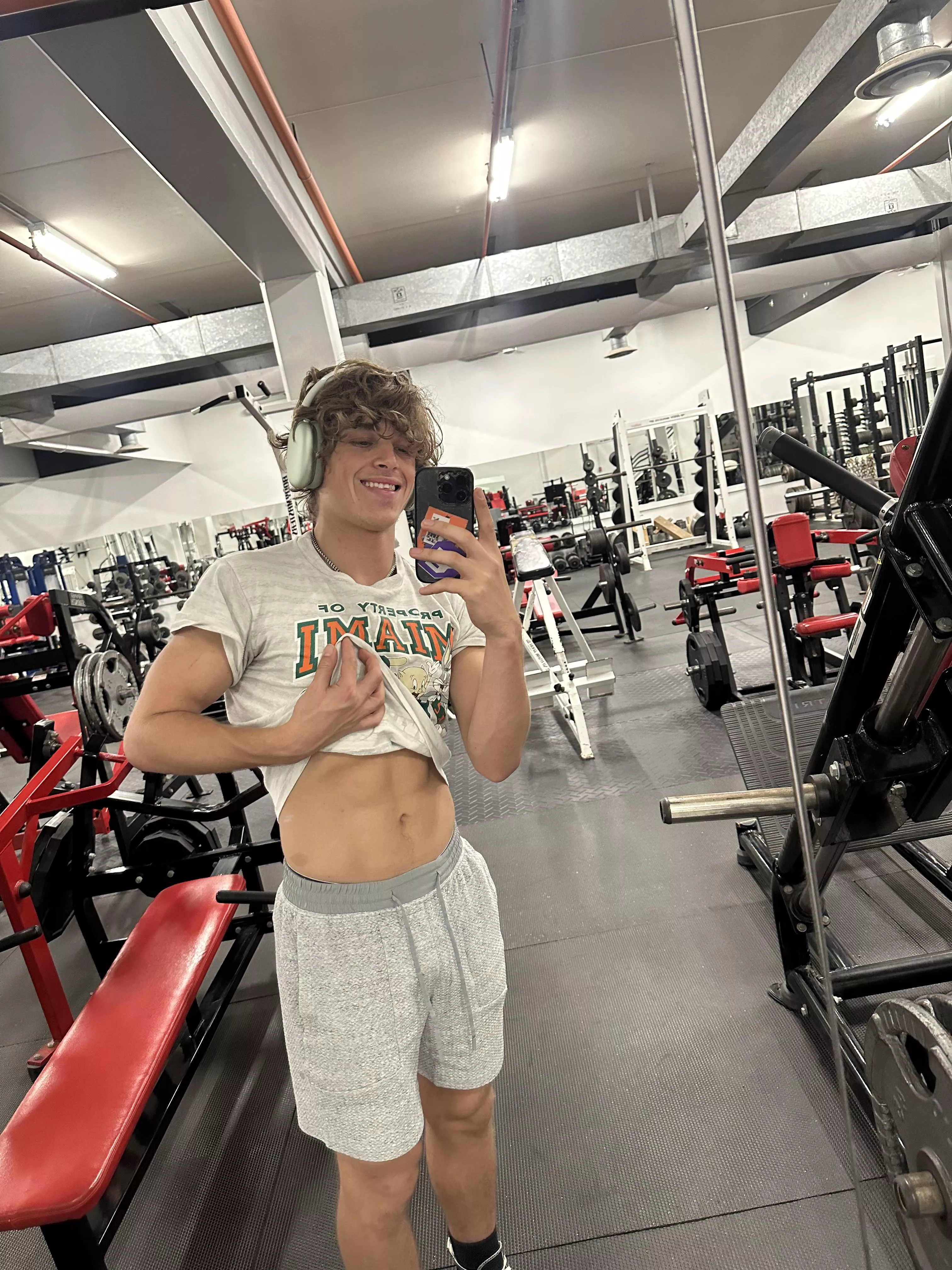 Gym to myself 😍😍😍