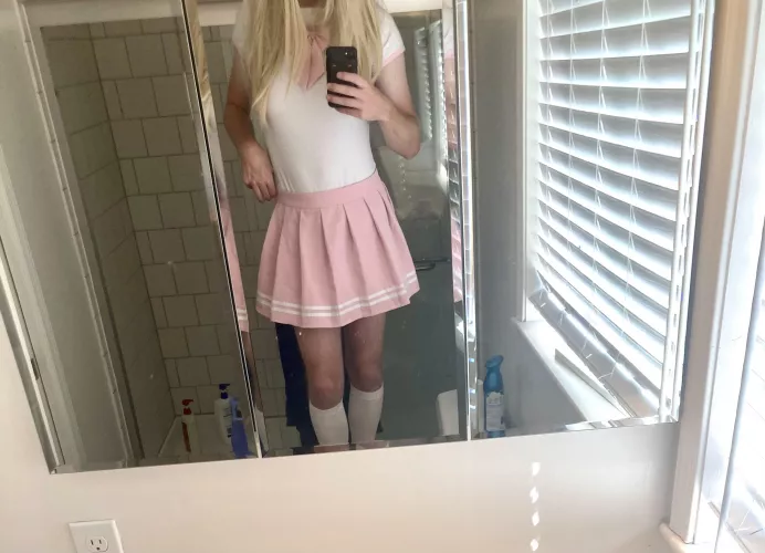 I always dreamed of being a school girl