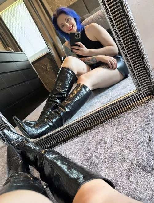 I will let you lick them clean