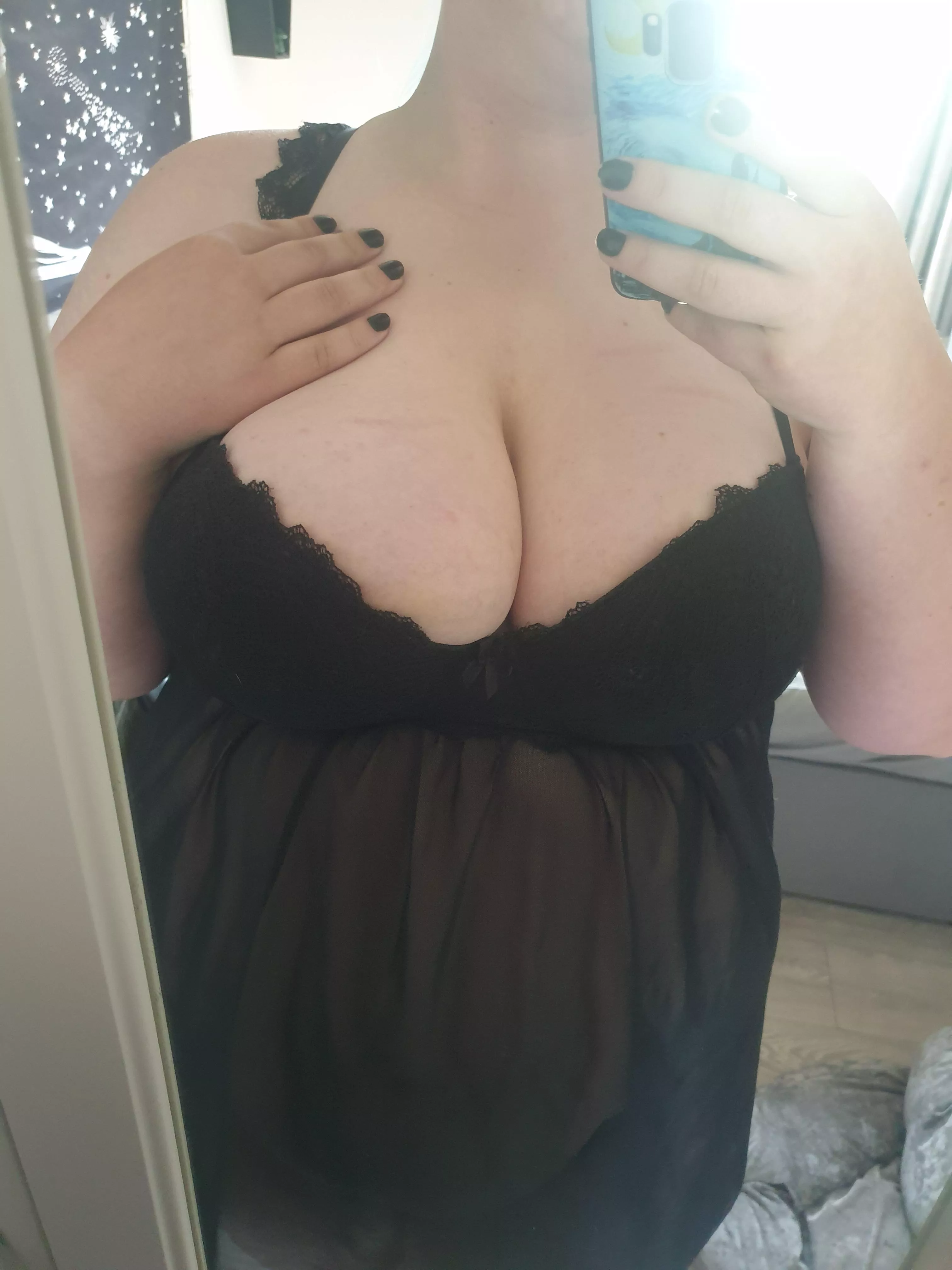 My tits definitely outgrew this, but that makes it all the more fun