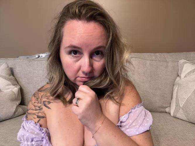 Ready to play while the husband is away 