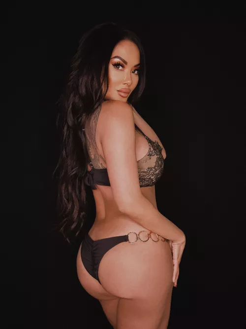 She fills it out nicely 