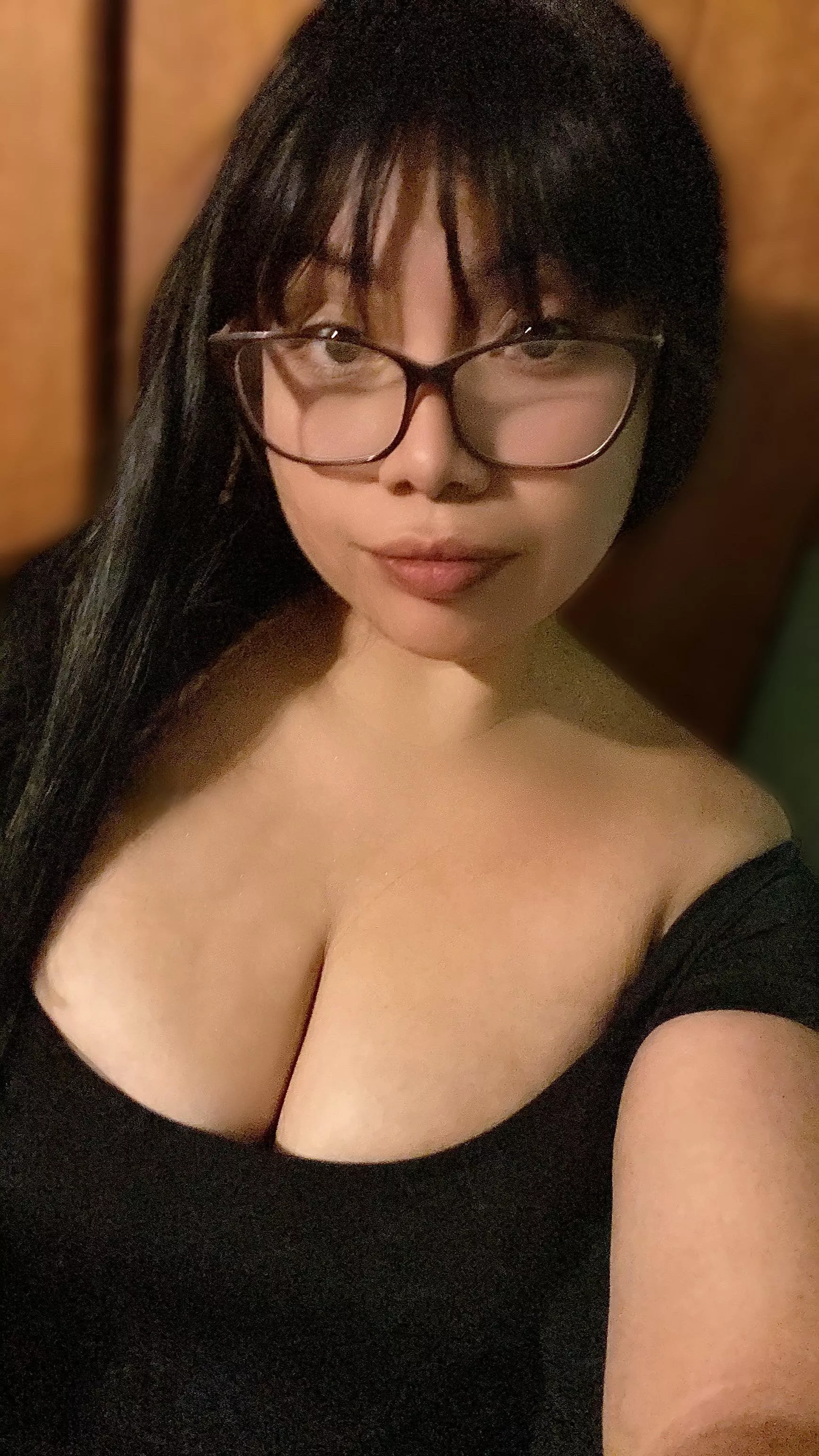 Tell me if you want to put your cock between them