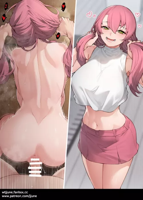 Testing out new hairstyles