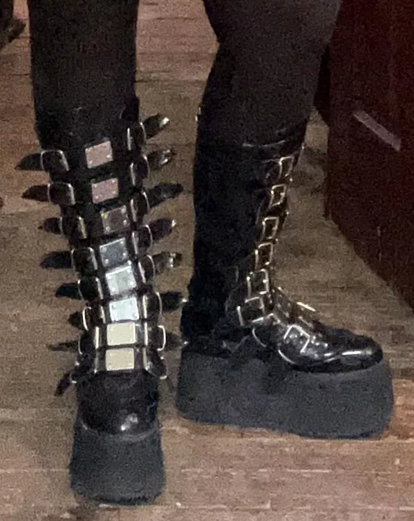 These boots were made for stompin’ 