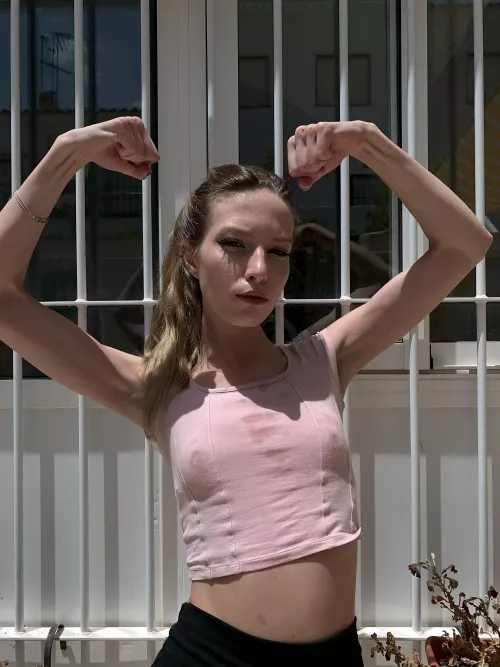 They're a little sweaty, hope you don't mind