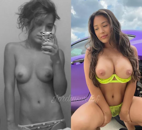 Which do u like better…. My 18 tits or 34