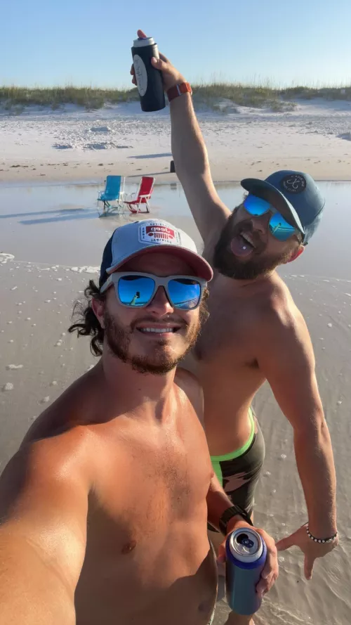 Would you hang on the beach with us? 