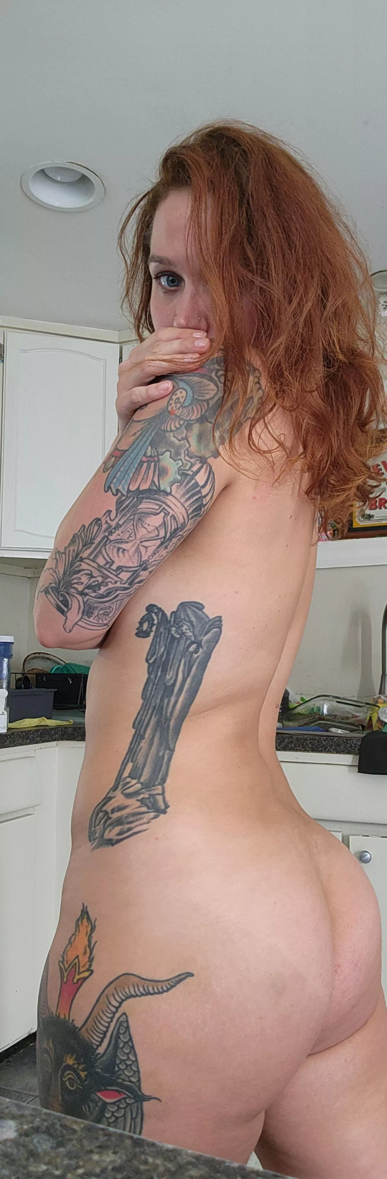 Clothing was optional today