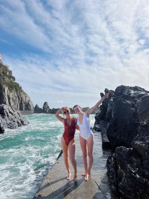 Couple of gorgeous one-piece suits