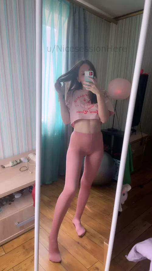 Cute pinky tights