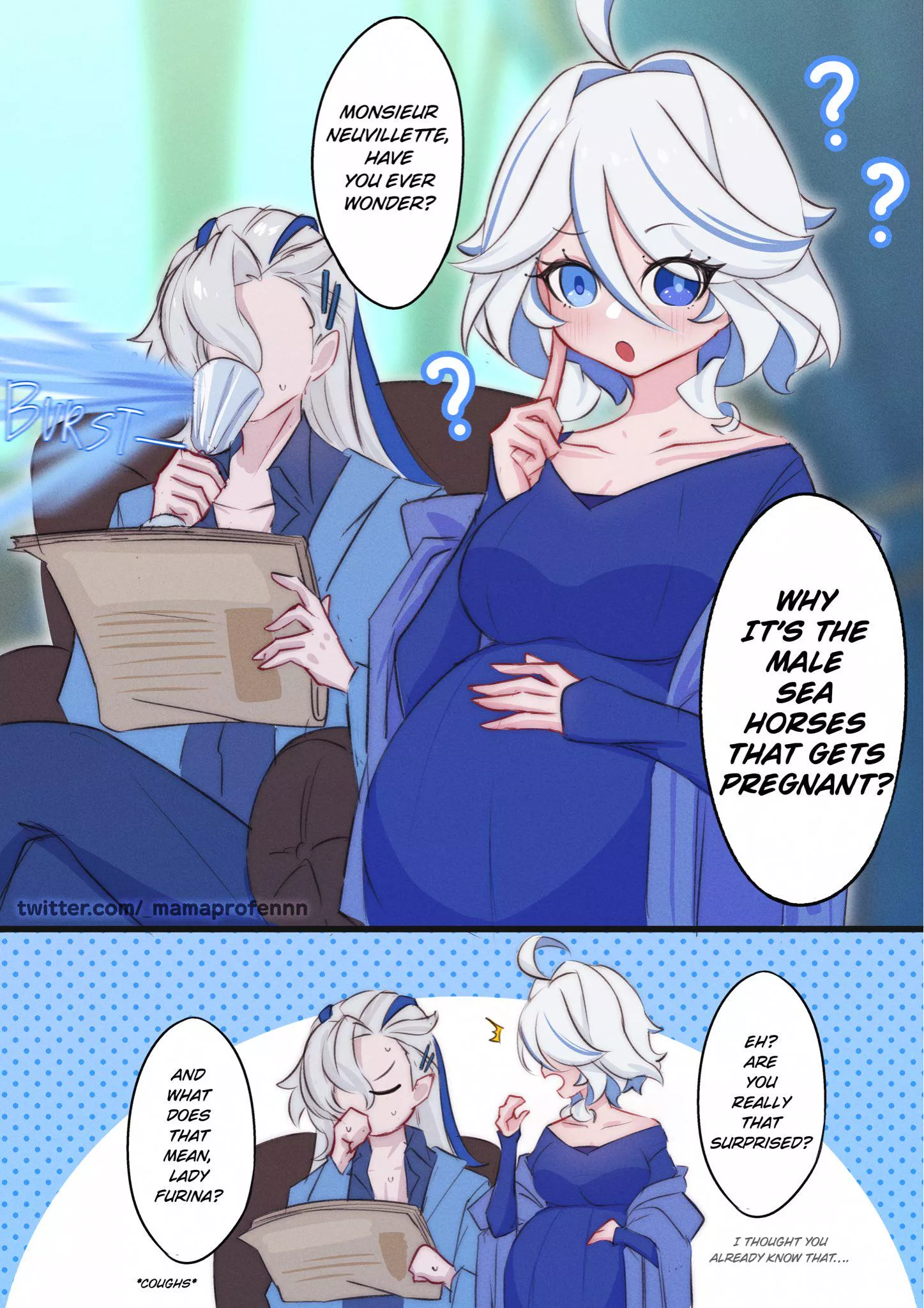 Furina's Pregnancy Talk